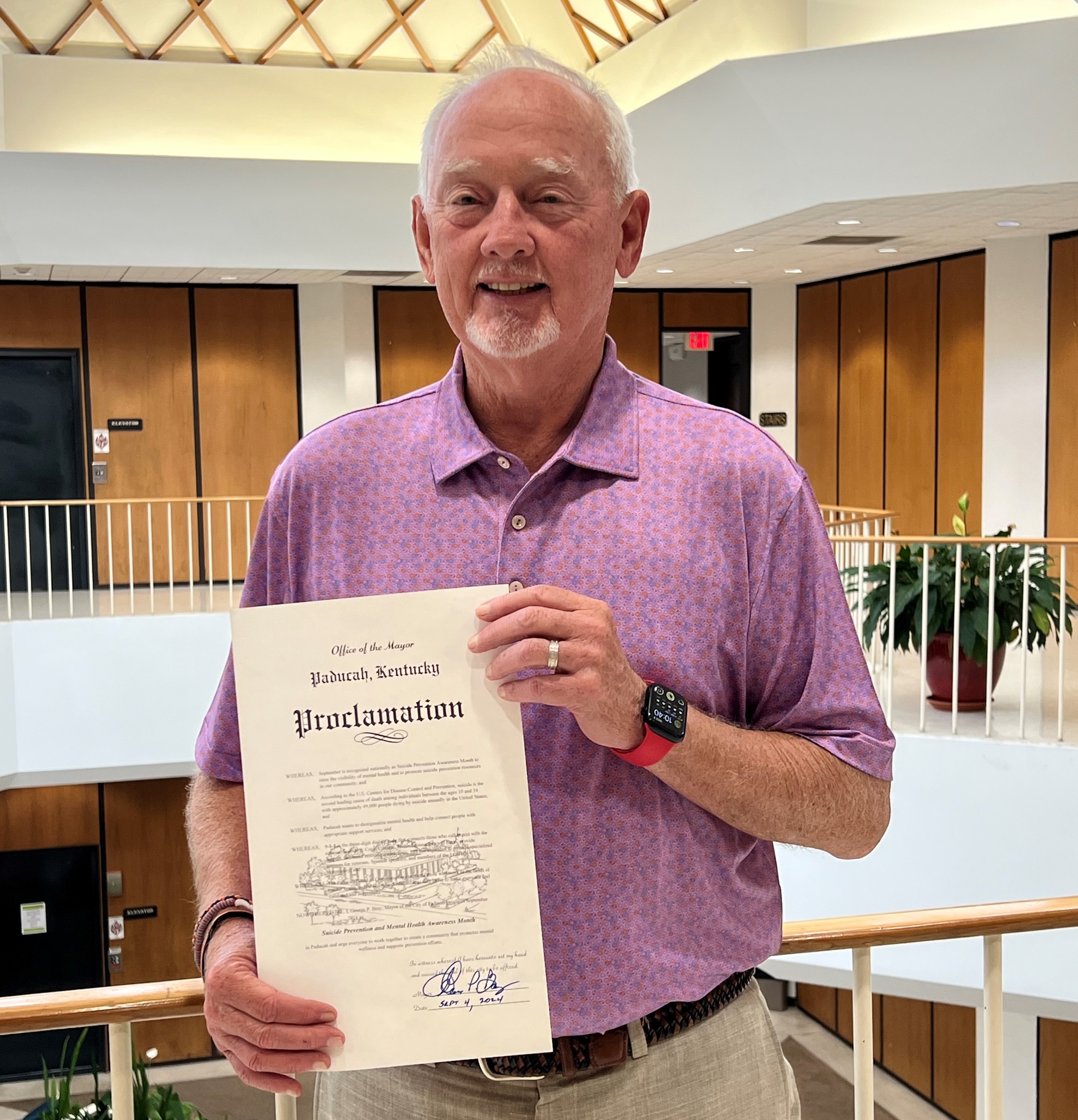 2024 Suicide Prevention Month Proclamation