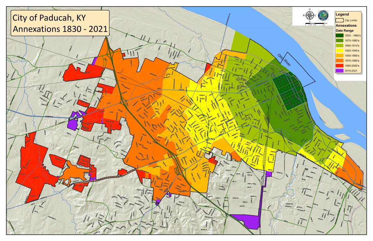 annexations over time