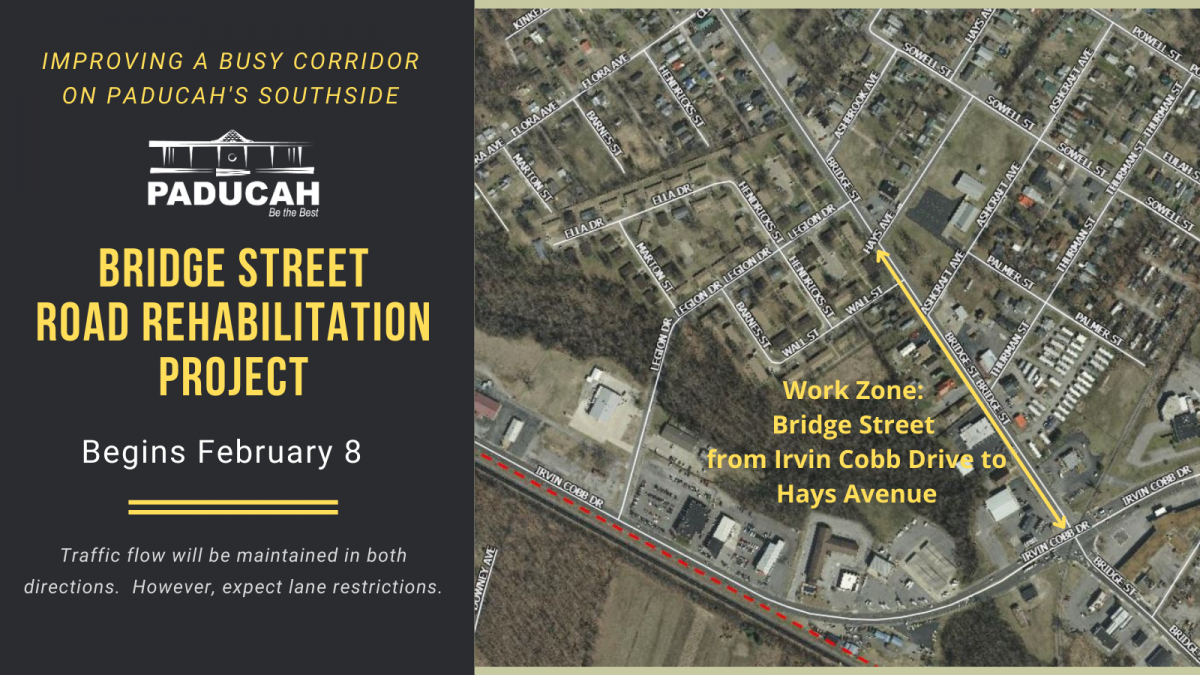 Bridge Street Road Rehab map